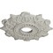 Ekena Millwork Preston Ceiling Medallion (Fits Canopies up to 4"), Hnd-Painted Pot of Cream, 17 1/2"OD x 4"ID x 1"P CM17PRPCF - alternate 2